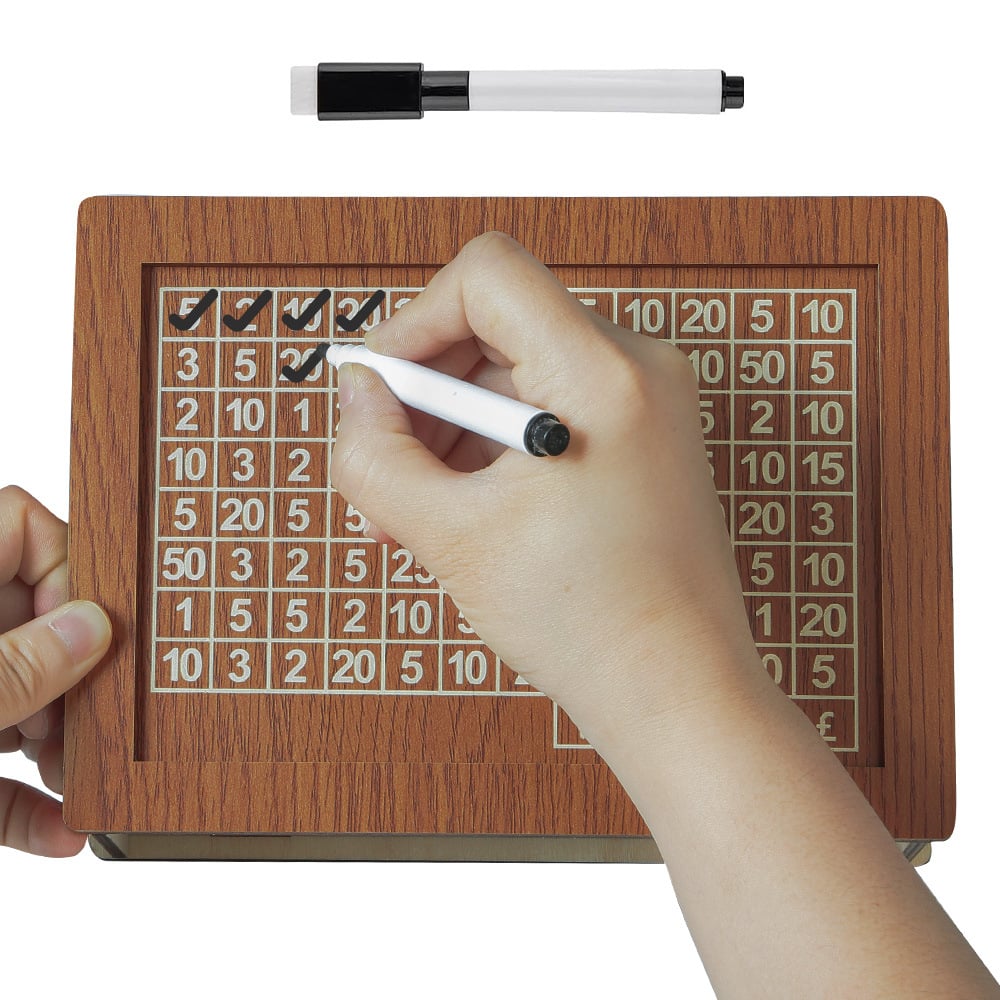 🔥Promotion Save- 49% OFF🔥-Cash Vault Wooden Savings Box🎁