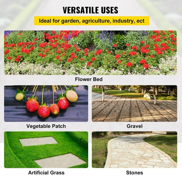 🔥 Premium Woven Weed Barrier