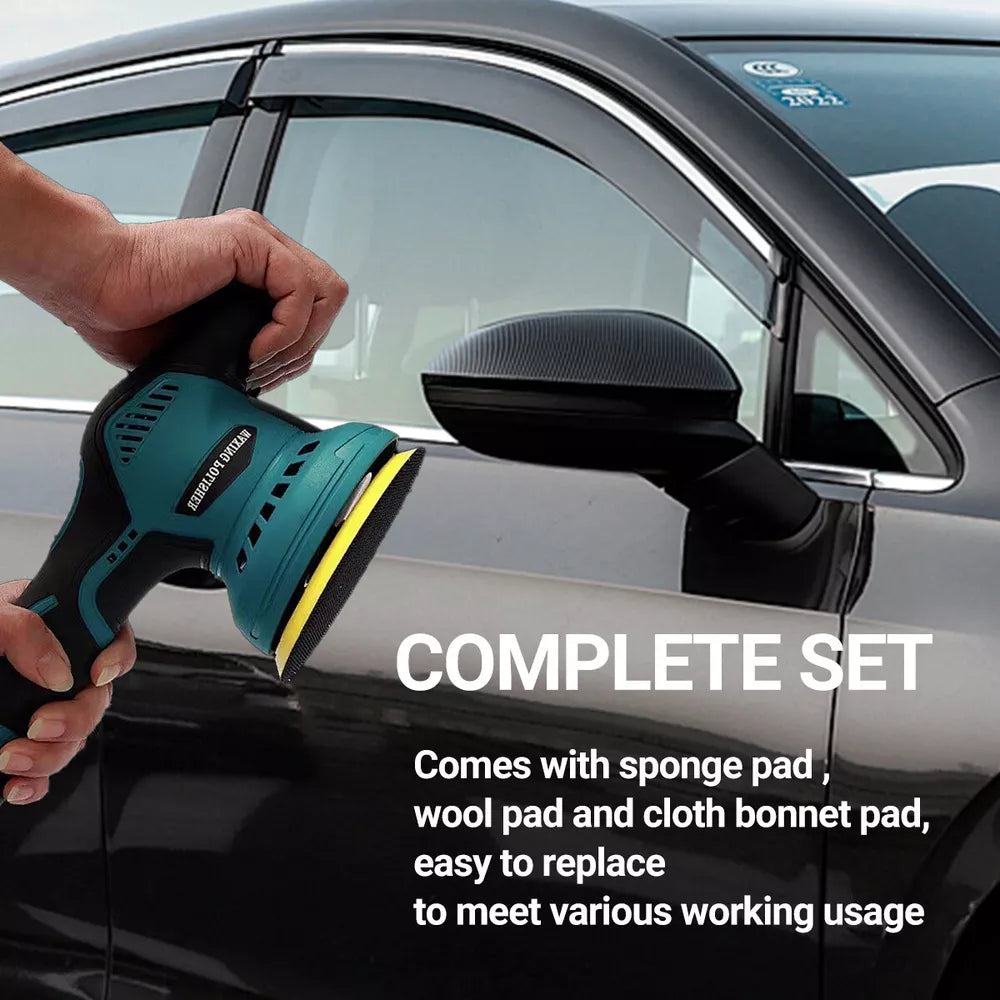 Cordless Car Buffer Polisher with 2 Batteries