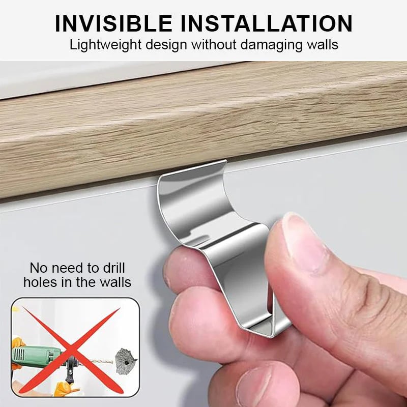 ✨Invisible Vinyl Siding Hooks - Effortless Hanging, Tidy Walls