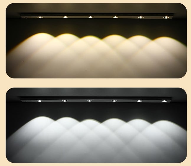 💡THREE color temperature led motion sensor cabinet light