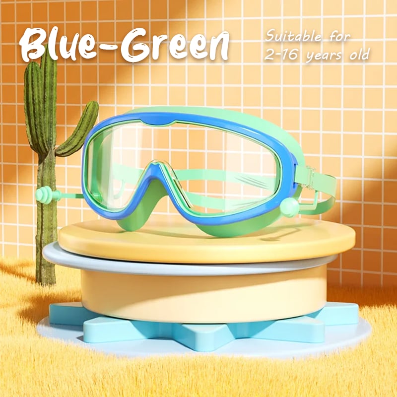🏊♀️Last Day Promotion 49% OFF-HD children's large frame waterproof and anti-fog swimming goggles🏊♀️