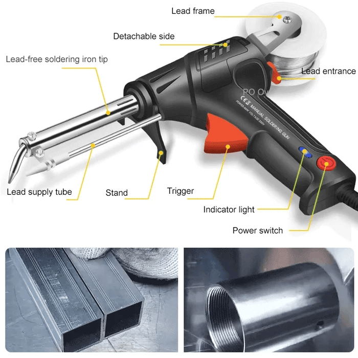🔥 - Internally Heated Industrial Laser Welding Tools