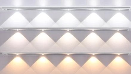 💡THREE color temperature led motion sensor cabinet light