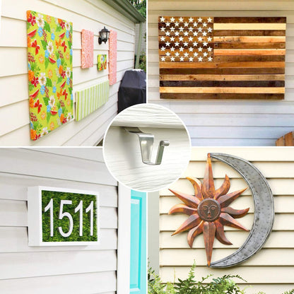 ✨Invisible Vinyl Siding Hooks - Effortless Hanging, Tidy Walls