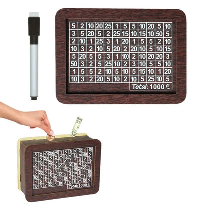 🔥Promotion Save- 49% OFF🔥-Cash Vault Wooden Savings Box🎁