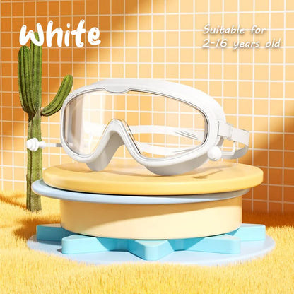 🏊‍♀️Last Day Promotion 49% OFF-HD children's large frame waterproof and anti-fog swimming goggles🏊‍♀️