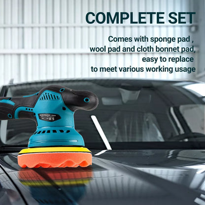 Cordless Car Buffer Polisher with 2 Batteries