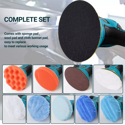 Cordless Car Buffer Polisher with 2 Batteries