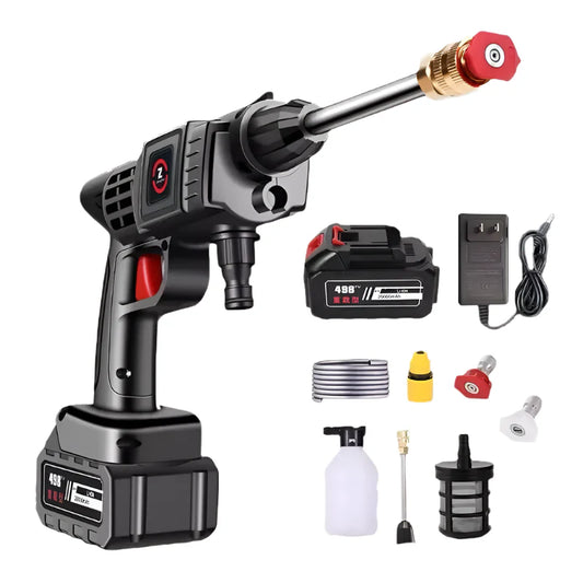 Cordless High Pressure Washer with 2 Batteries