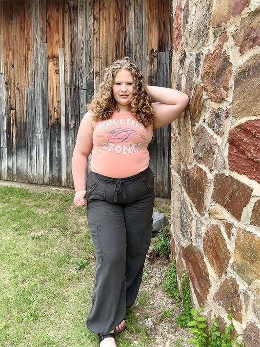 DHgate Linen-Blend Wide-Leg Cargo Pant(BUY 2 FREE SHIPPING)