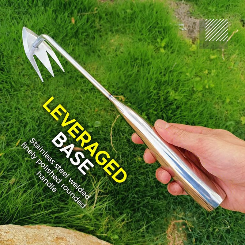 V-Weeder® | Easy & Effortless Stainless Steel Weed Removal Tool