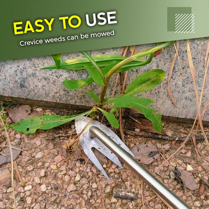 V-Weeder® | Easy & Effortless Stainless Steel Weed Removal Tool