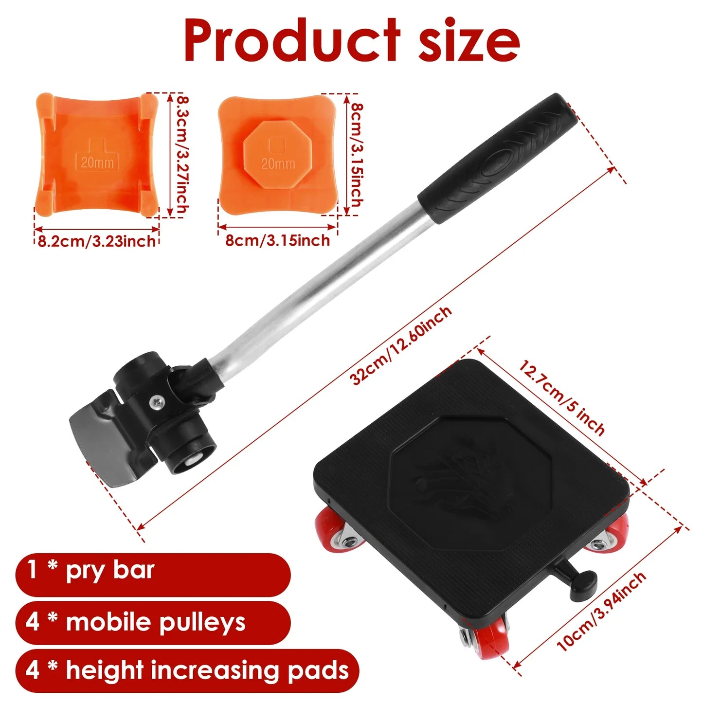 Heavy Duty Furniture Mover Dolly