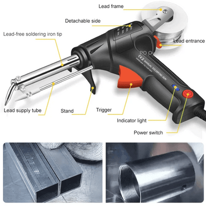 🔥 - Internally Heated Industrial Laser Welding Tools