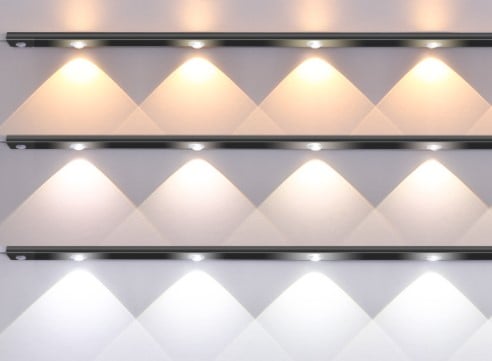💡THREE color temperature led motion sensor cabinet light
