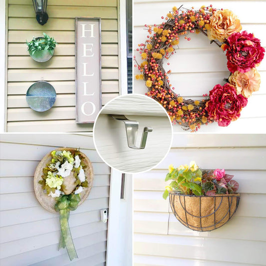 ✨Invisible Vinyl Siding Hooks - Effortless Hanging, Tidy Walls
