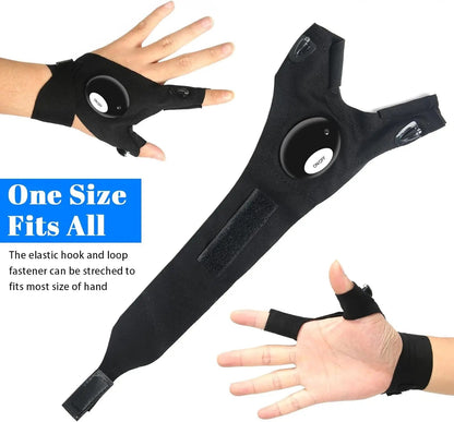 LED FLASHLIGHT GLOVES