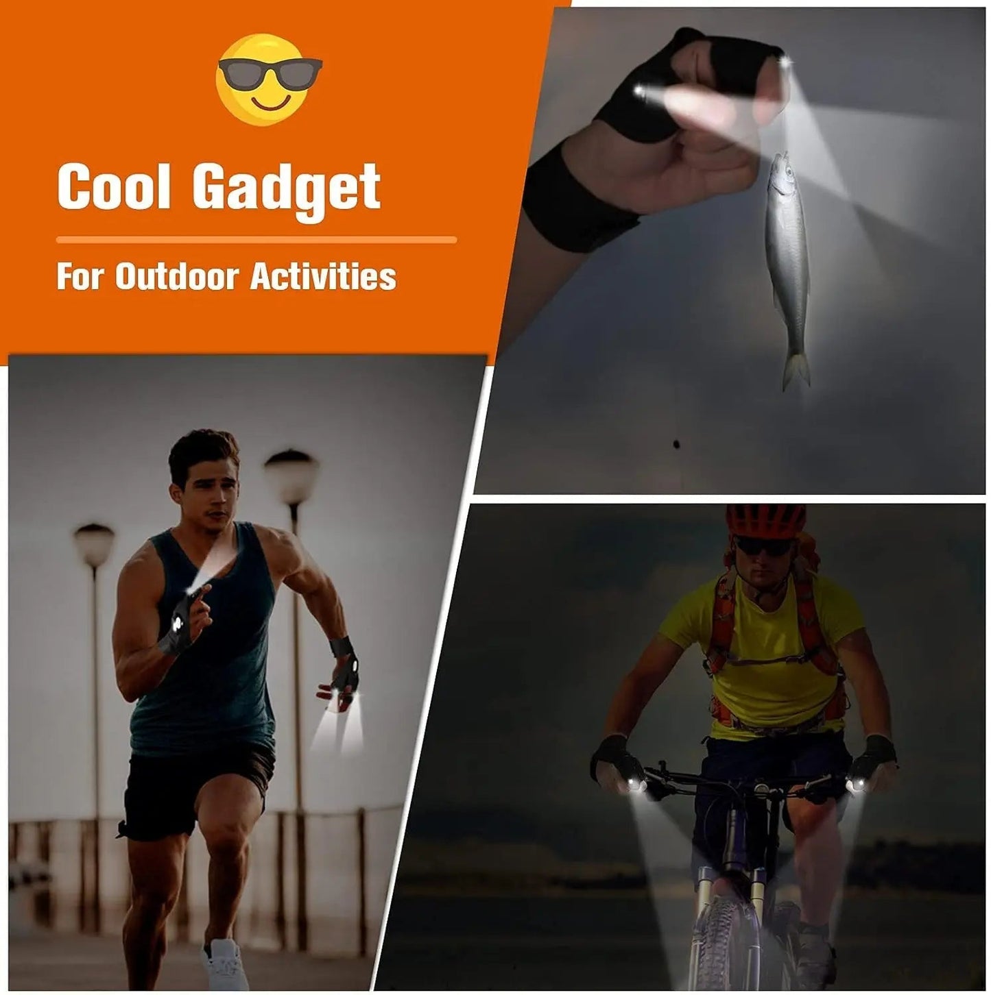 LED FLASHLIGHT GLOVES