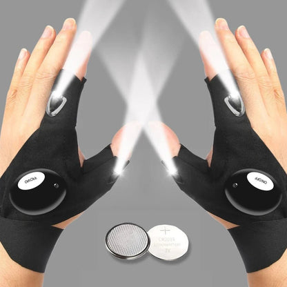LED FLASHLIGHT GLOVES