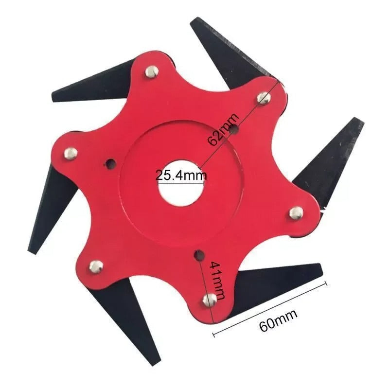 Universal 6-Blade Razor Trimmer Head
